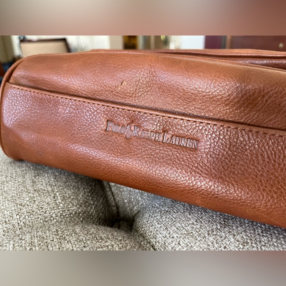 Polo by Ralph Lauren Leather Dopp Bag